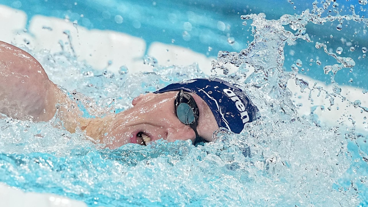 Sportschau Olympia 2024 Schwimmen das GoldRennen von Lukas Märtens