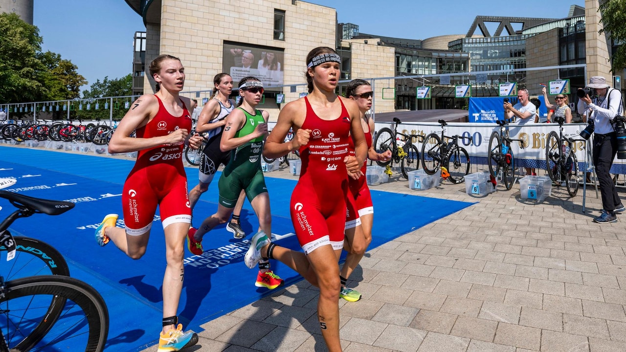 Sportschau Bundesliga Triathlon der Frauen das Rennen in voller