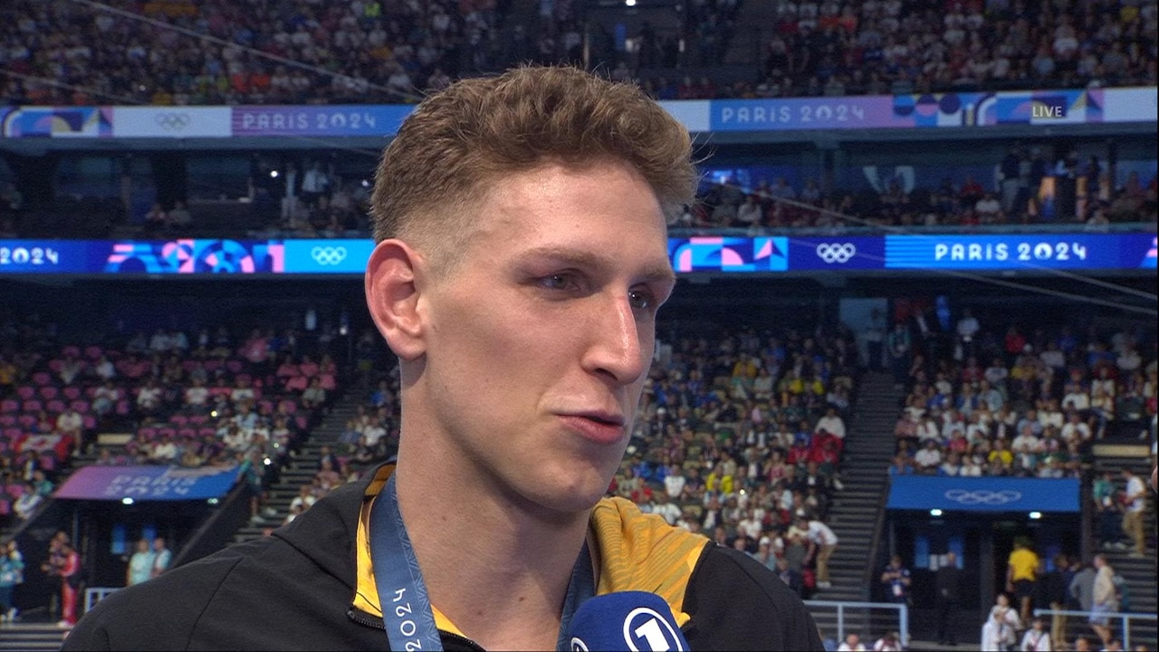 Sportschau Olympia 2024 Lukas Märtens 'Es hat einfach alles