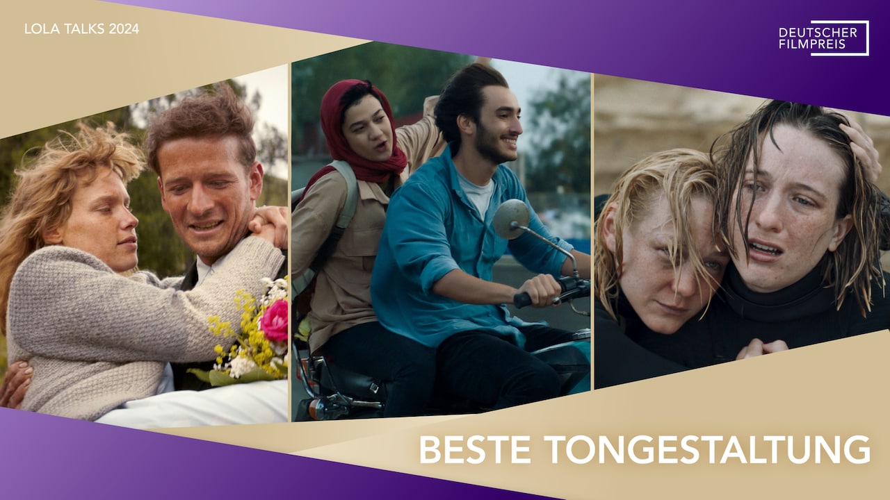 Deutscher Filmpreis 2024 Nominierung 'Beste Tongestaltung' hier