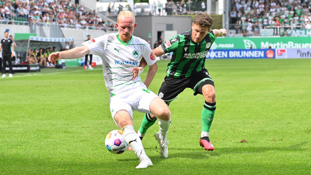 Sportschau Bundesliga Hannover Bezwingt Greuther Fürth Souverän Ard Mediathek 