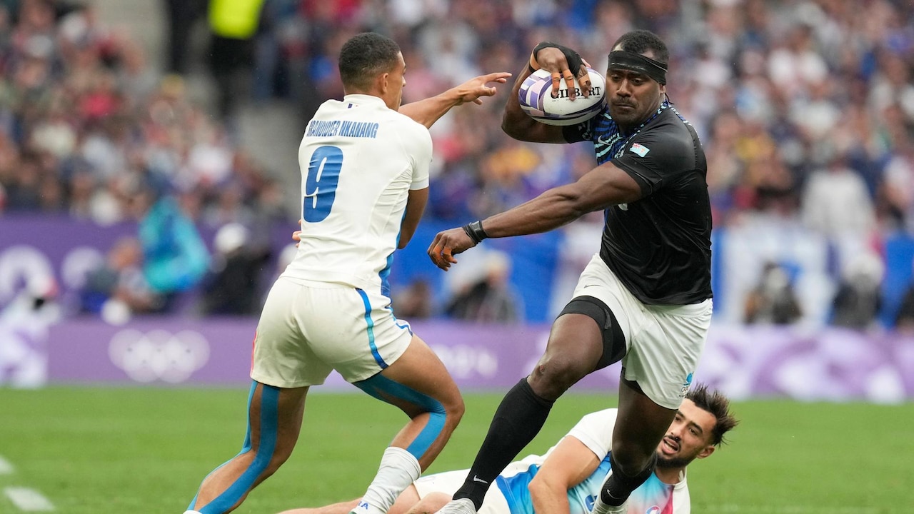 Sportschau Olympia 2024 RugbyFinale Frankreich gegen Fidschi die